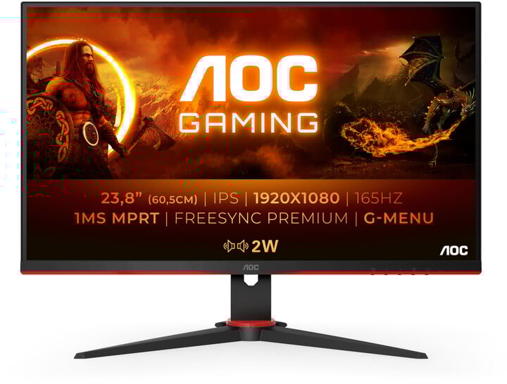 [OUTLET] Monitor AOC 24G2SPAE - LED, 23.8", Full HD, i zi