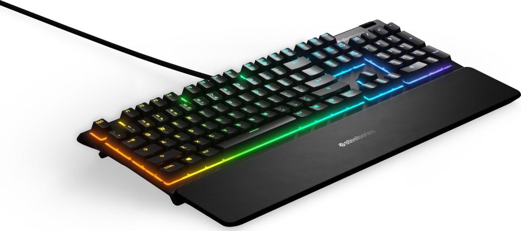Tastierë SteelSeries Apex 3 (64795), e zezë