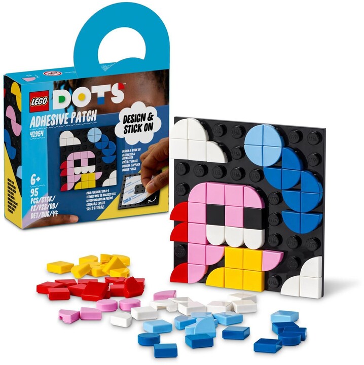 Set LEGO® DOTS 41954 Adhesive Patch, 95 pjesë