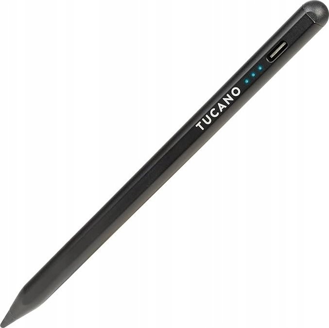 Stilolaps ekran prekës Tucano Universal Active Stylus Pen, për smartphone dhe tablet, i zi
