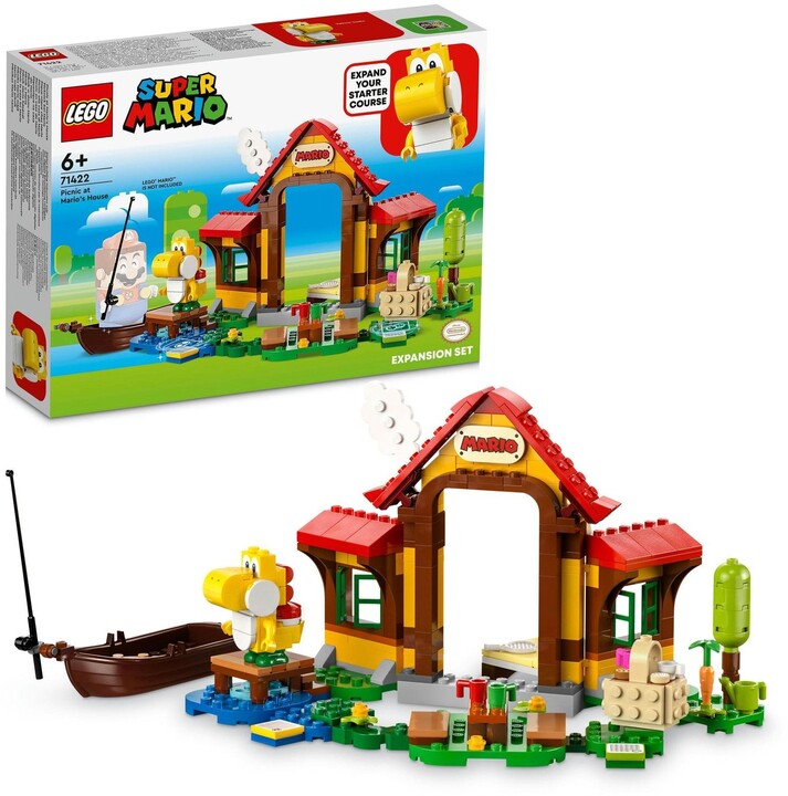Set LEGO® Super Mario 71422 Mario's Picnic - Expansion