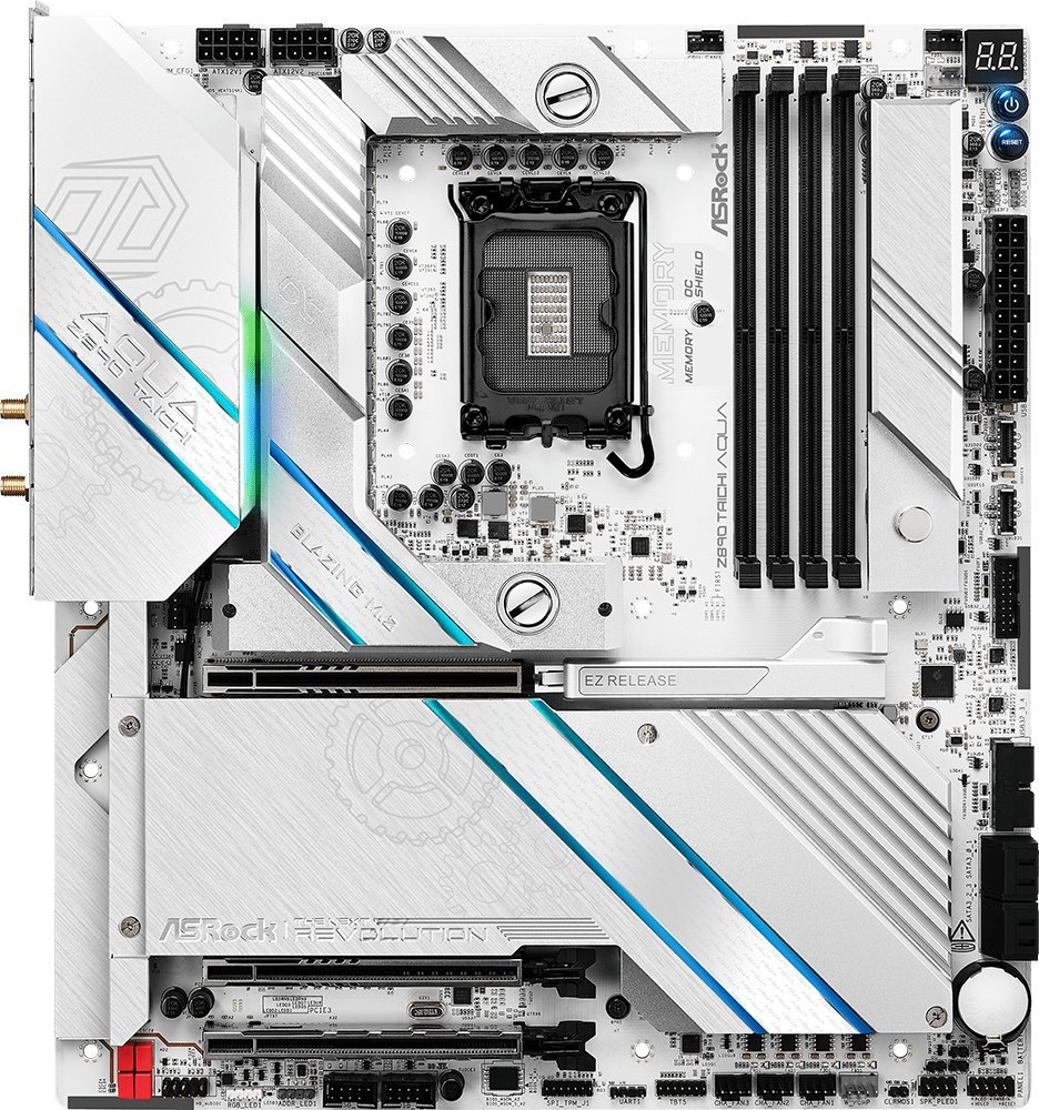 Pllakë amë ASRock Z890 Taichi AQUA, DDR5, PCIe 5.0, ATX 3