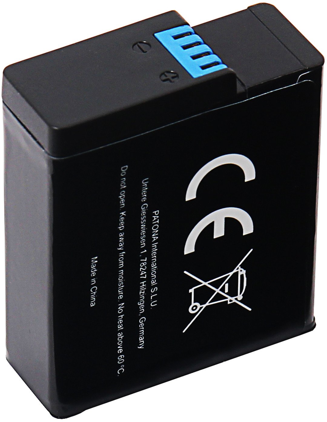 Bateri kamerë PATONA Premium, për GoPro Hero 9 Hero 10, 1730mAh, e zezë