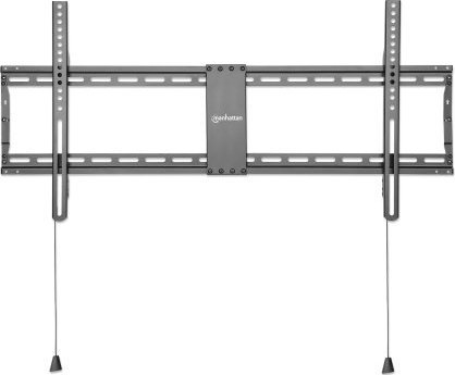 Mbajtëse muri për TV Manhattan, 43" 100", profil i ulët fiks, e zezë