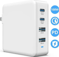 Karikues muri Viking GaN, 100W PD, 4x USB, i bardhë