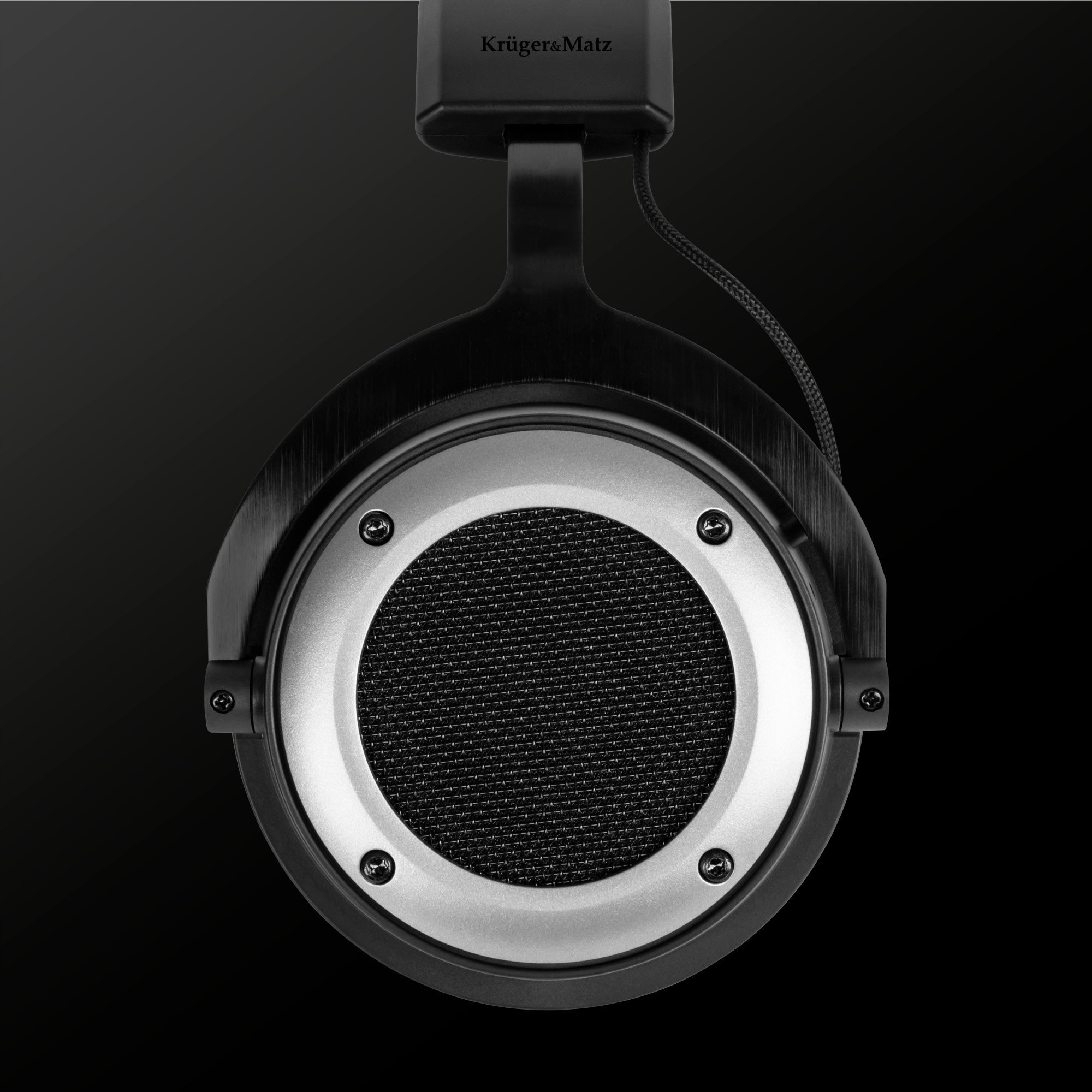 Kufje over ear Kruger&amp;Matz Studio Pro, për studio, të zeza