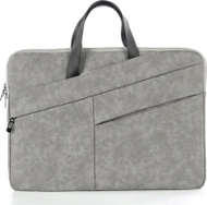 Çantë laptopi XO, 15", PU, gri e errët