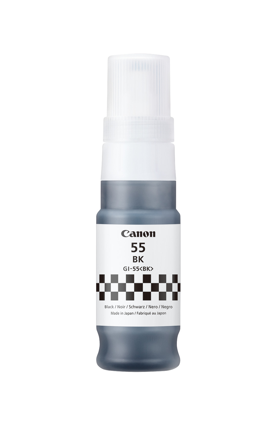Ngjyrë Canon GI-55 BK, e zezë