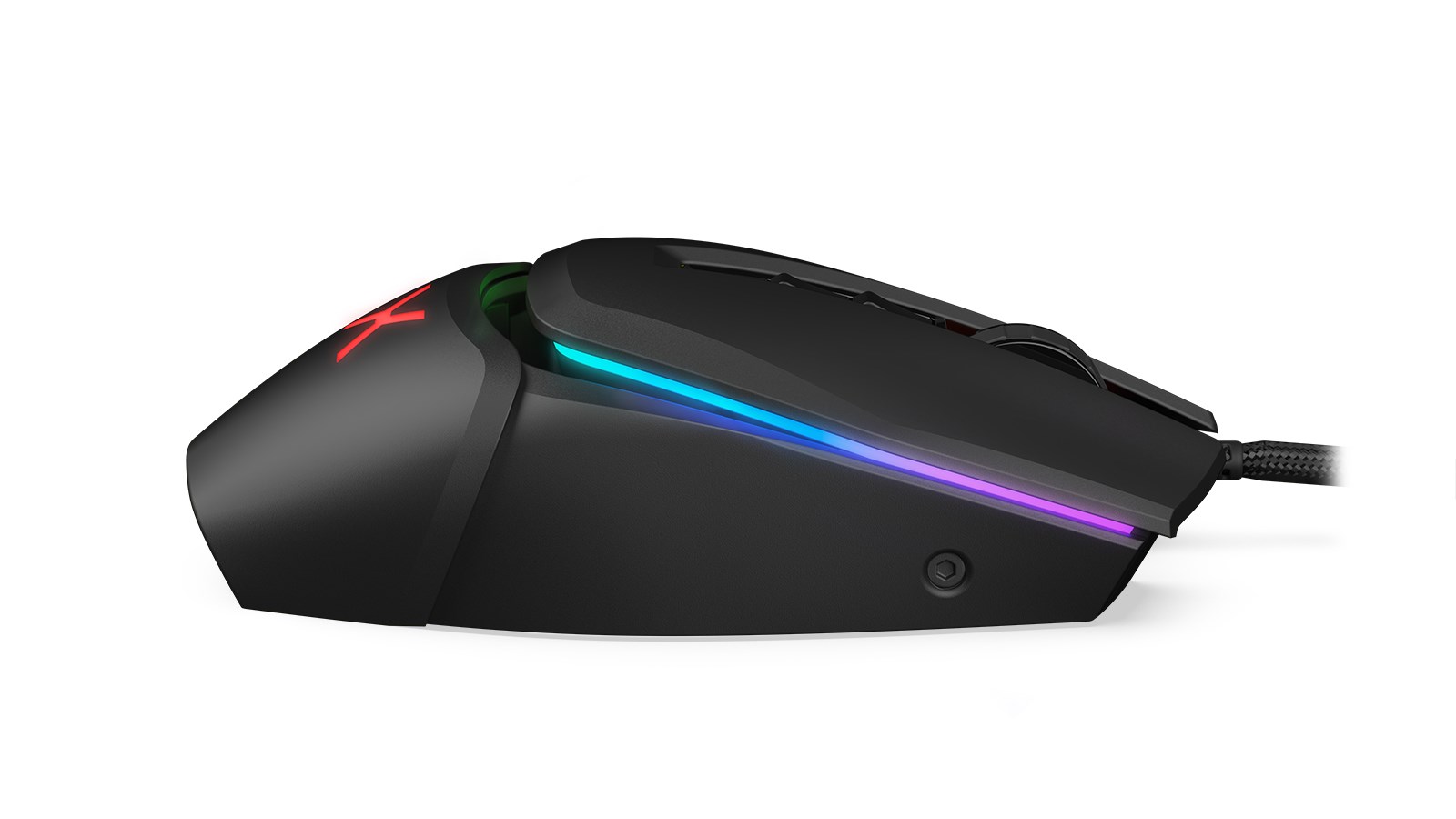 Maus Krux Bot RGB, Gaming, USB Type-A, i zi