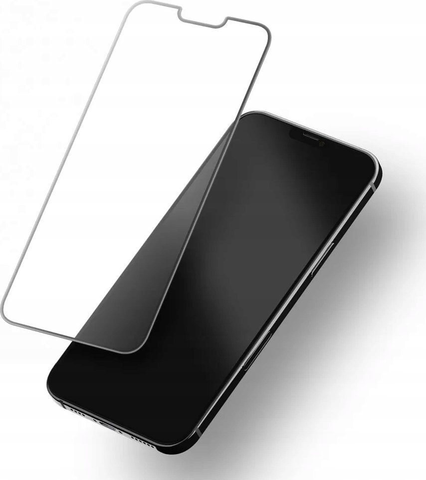 Xham mbrojtës Forcell Ultra Clear për Samsung Galaxy A13 4G A13 5G, i kalitur, me kornizë, i zi