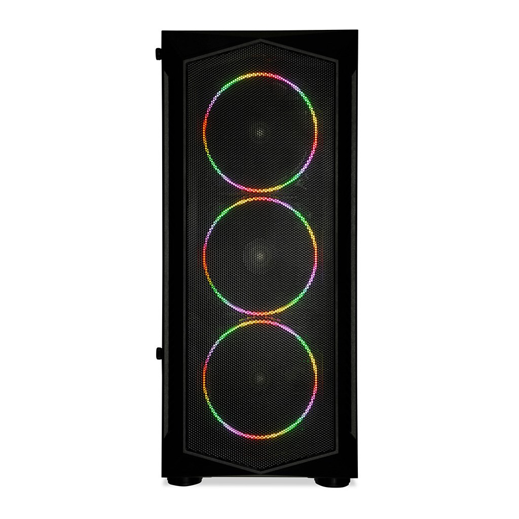 Kuti kompjuteri iBOX Lupus 27 OLU27, ATX, RGB, e zezë