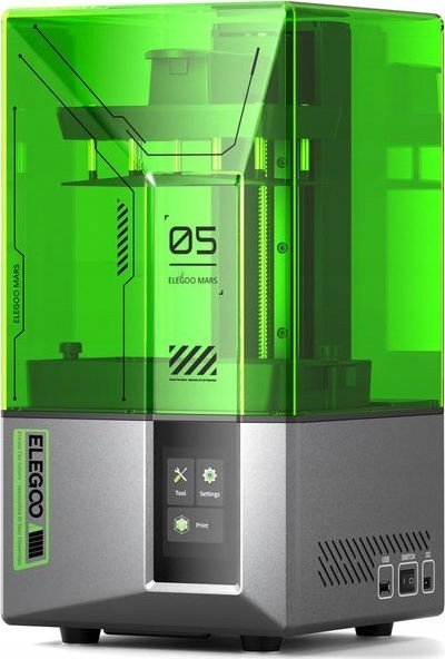 Printer 3D Elegoo Mars 5, SLA resin, LCD 4K, vetënivelues
