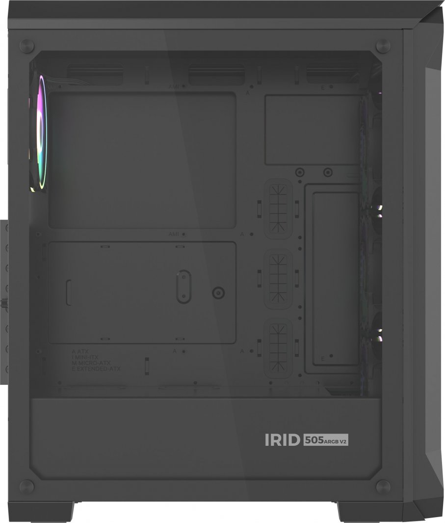 Kasë Genesis IRID 505 ARGB V2, Midi Tower