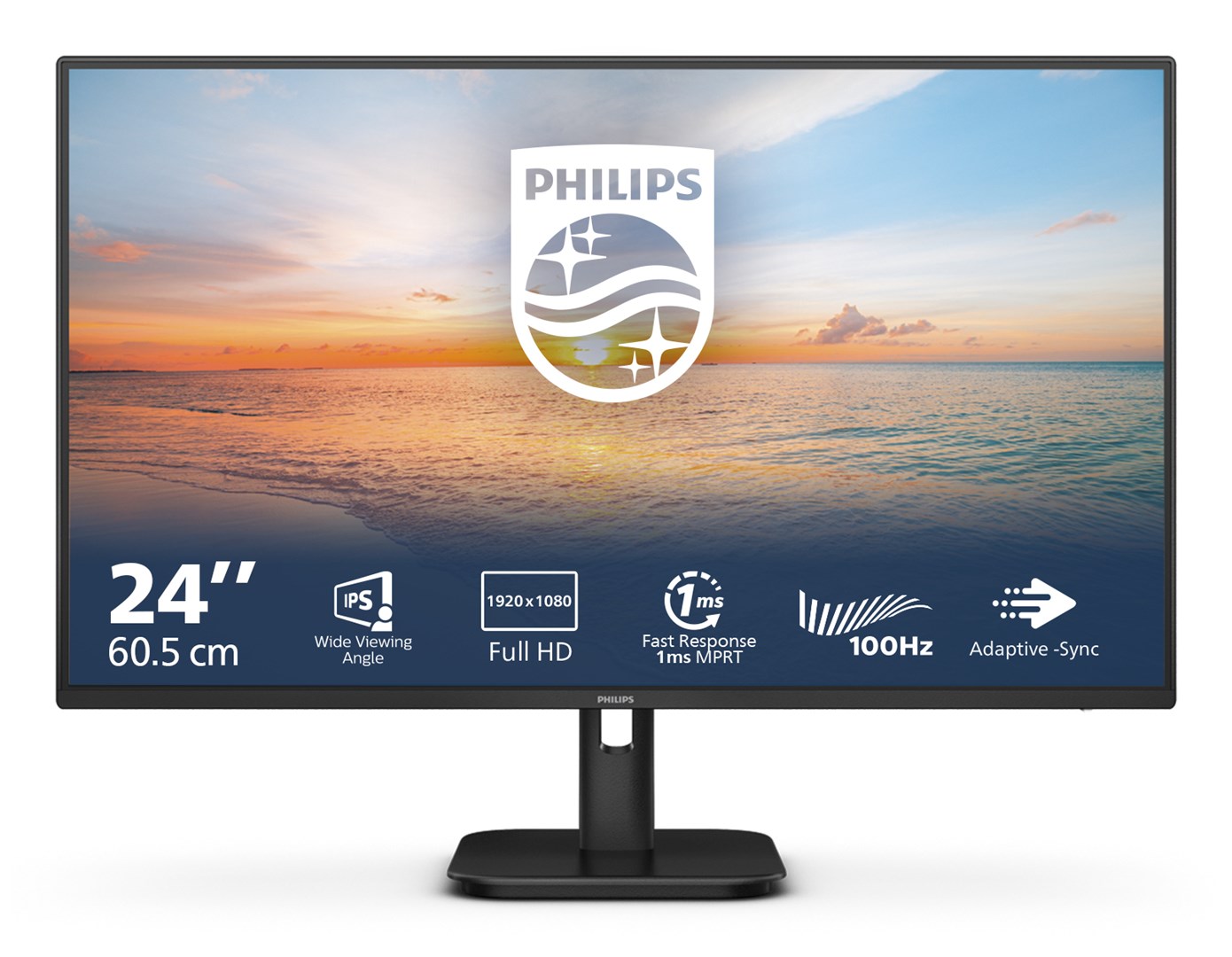 Televizor Philips 1000 series 24E1N1100A/00 LED, 23.8", Full HD, i zi