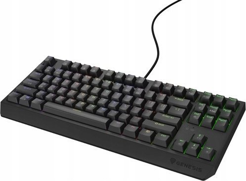 Tastierë mekanike Genesis Thor 230 TKL, Outemu Red, RGB, e zezë