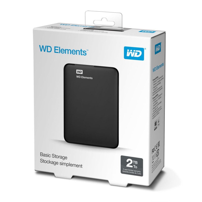 WD Elements 2TB HDD USB 3.0