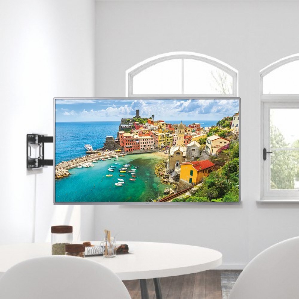 Mbajtëse muri për TV Techly, 43-80", e zezë