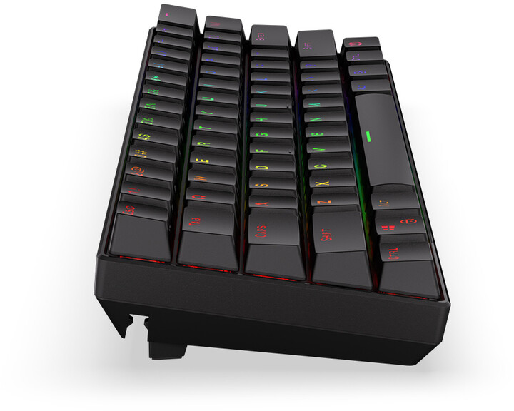 Tastierë Endorfy Thock Compact Wireless Brown, Kailh Box Brown, US, e zezë