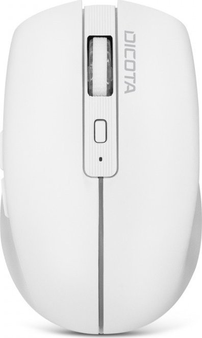 Maush pa tela DICOTA D32044, RF Wireless dhe Bluetooth, 1600 DPI, gri