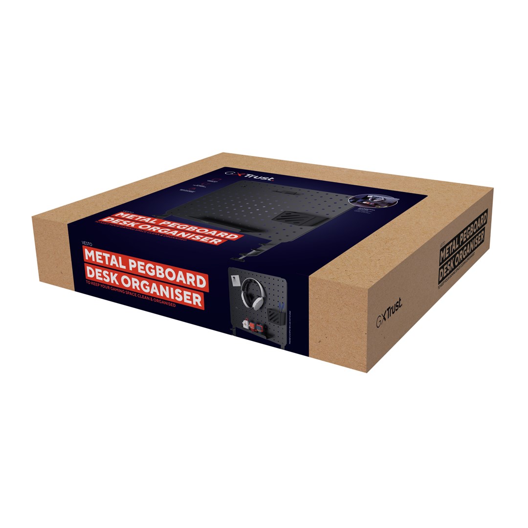 Organizues tavoline Trust GXT 724 Vesto, metal, 47×42 cm, i zi