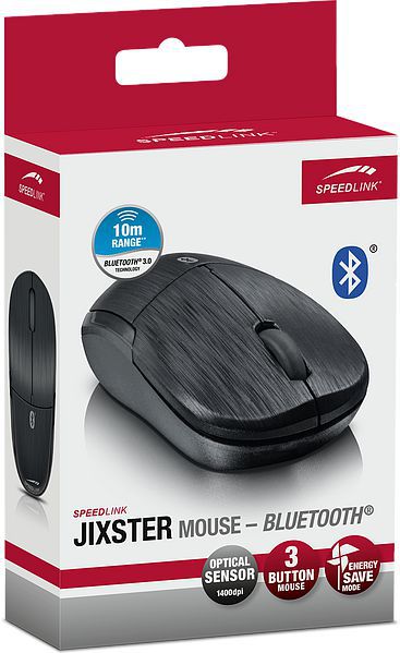 Maus Bluetooth Speedlink Jixster, optik, 1400DPI, i zi