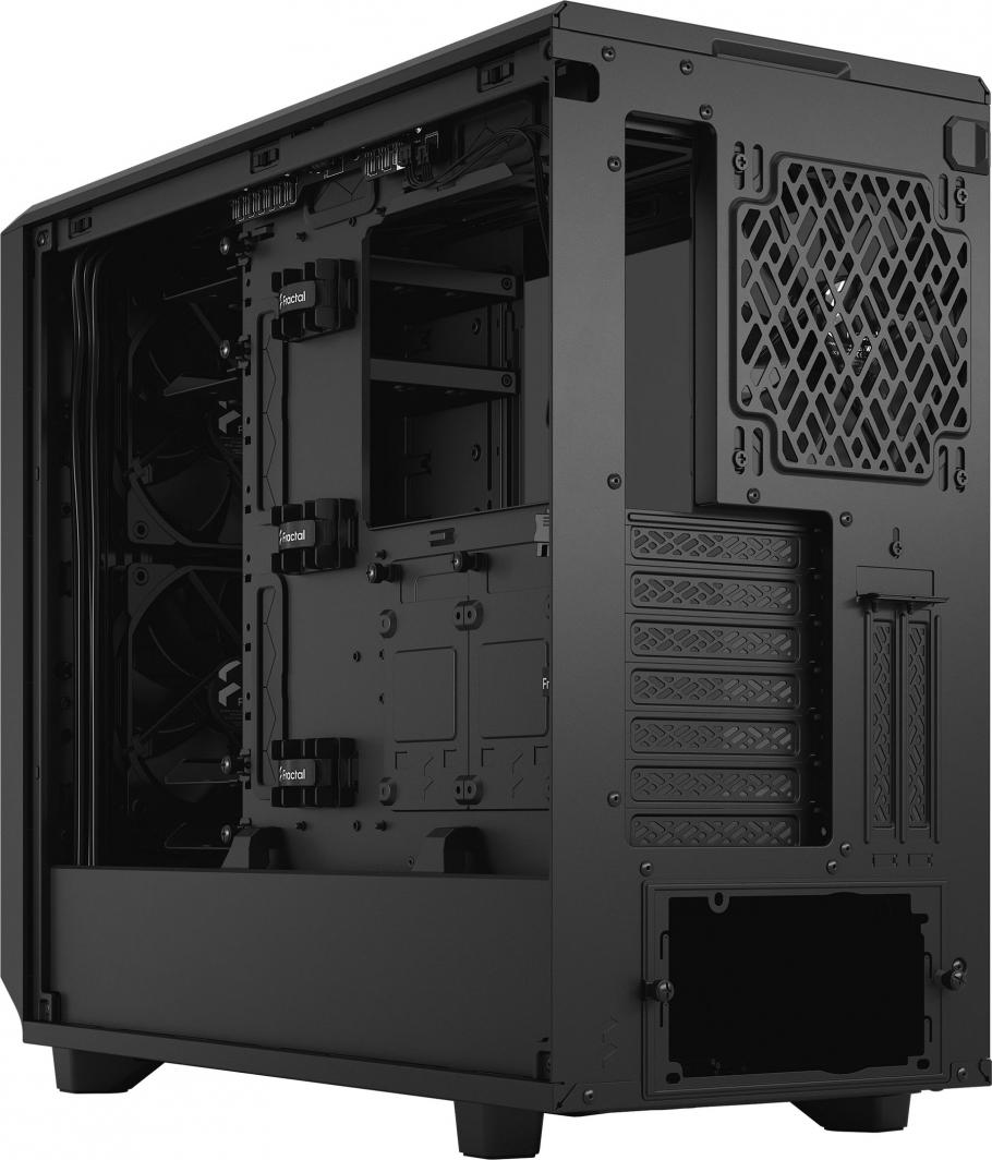 Куќиште за компјутер Fractal Design Meshify 2 TG Light Tint, Црна, Midi Tower