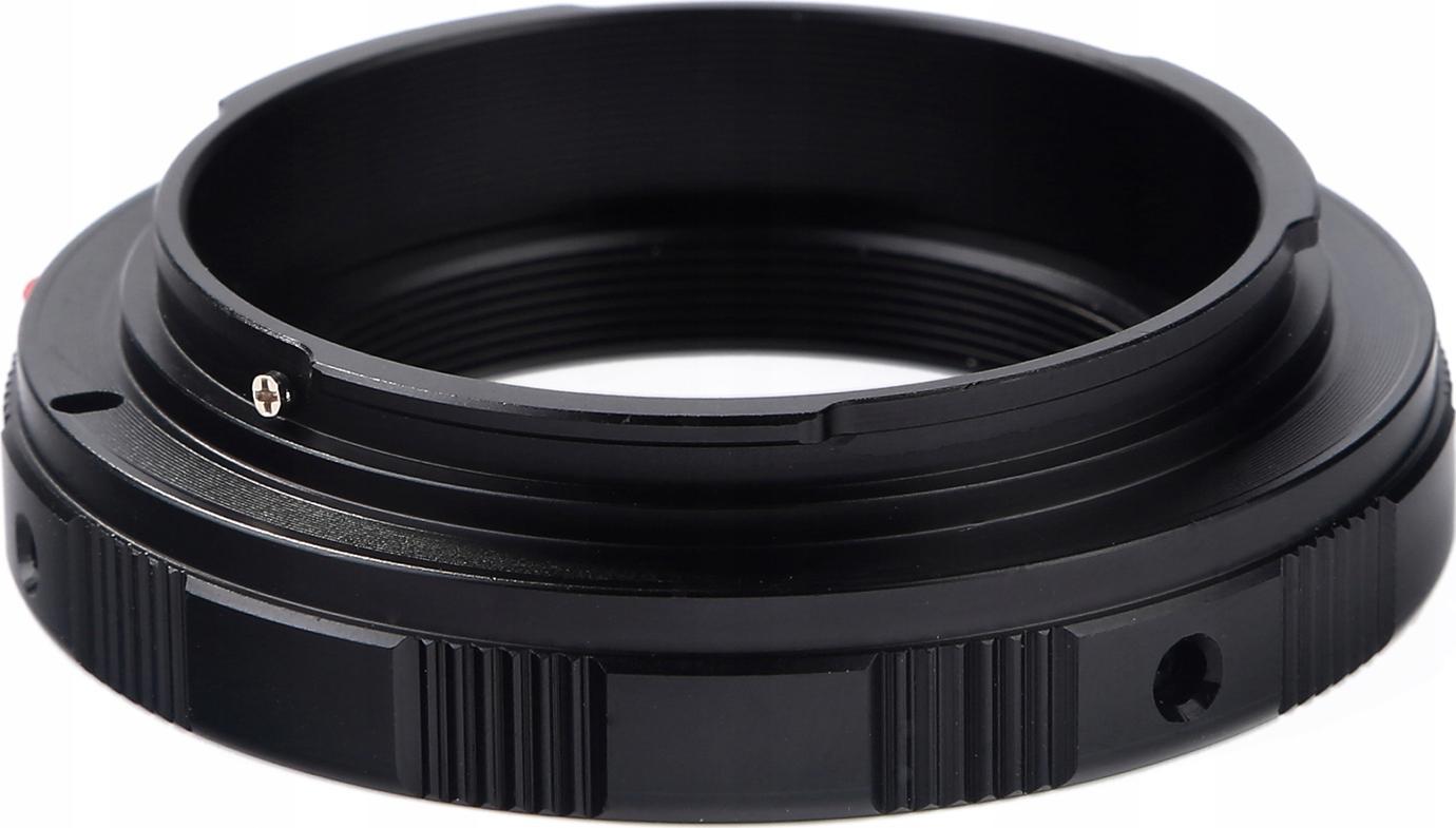 Adapter objektivi K&amp;F Concept KF06.150, Canon EF EF-S në T2 T-mount, bronz dhe alumin, i zi