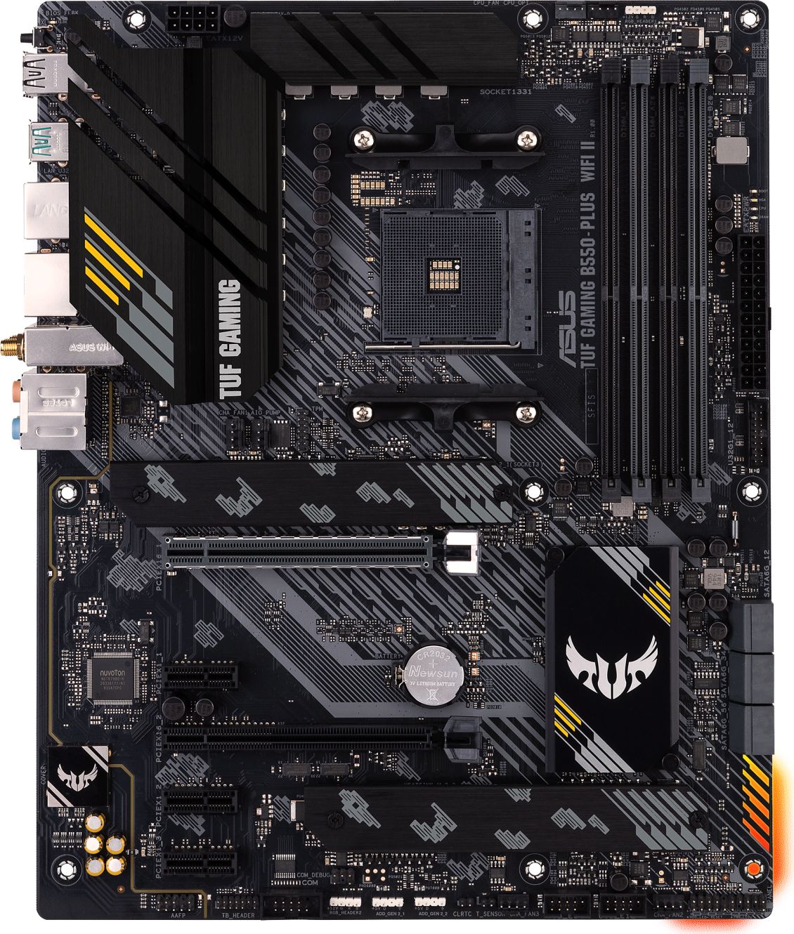 Pllakë amë Asus TUF Gaming B550-PLUS WIFI II, socket AM4, ATX
