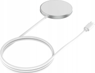 Безжичен полнач JOBY MagSafe Compatible, со MagSafe, бел