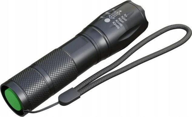 Dritë dore taktike Military Strong, LED 10W, 200 lumens, e zezë