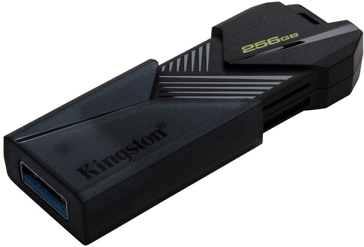 USB Kingston DataTraveler Exodia Onyx - 256GB, e zezë