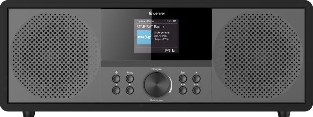 Mikrosistem muzikor Denver MIR-270B, CD, radio interneti DAB FM, Bluetooth, i zi