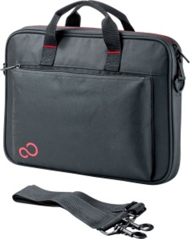 Çantë laptopi Fujitsu S26391-F10-L120, 14", tip akt-maletë, e zezë