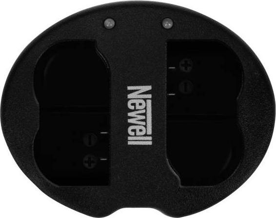 Karikues kamerë Newell SDC-USB, dy kanale, për bateri EN-EL15, i zi