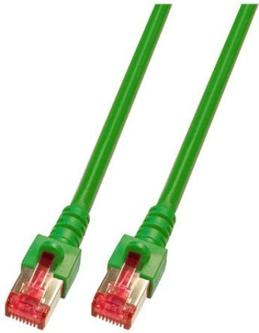 Kabllo patchcord EFB Cat.6, S/FTP, LSZH, 15m, e gjelbër