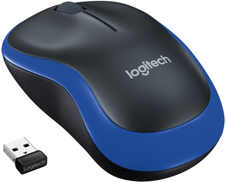 Maus pa kabllo Logitech M185, i kaltër