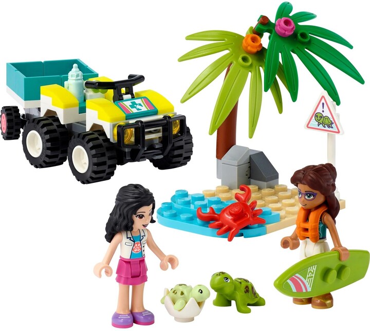 Set LEGO® Friends 41697 Turtle Defenders Car