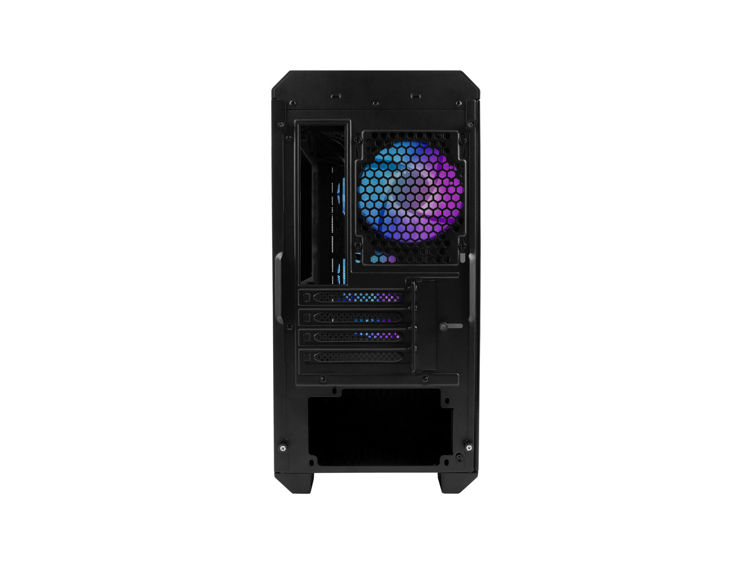 Kasë Genesis IRID 503 ARGB MICRO, Micro Tower, e zezë