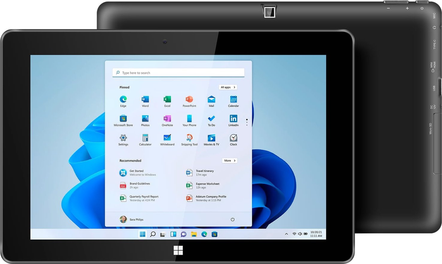 Tablet Kruger Matz Edge 1089, Windows 11 Pro, gri