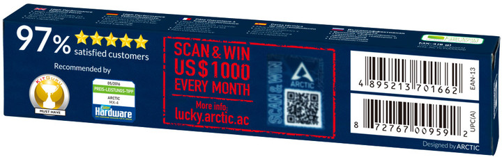 Pastë termike Arctic MX-4 2019 (8g)