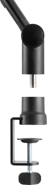 Krah boom mikrofoni Maclean MC-898, profesional, i rregullueshëm, i zi