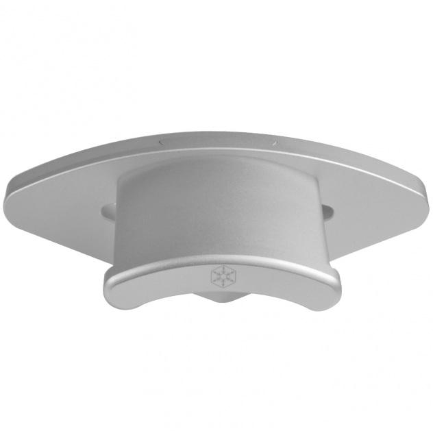 Mbajtëse për kufje SilverStone (SST-EBA02S), alumini, e argjendtë