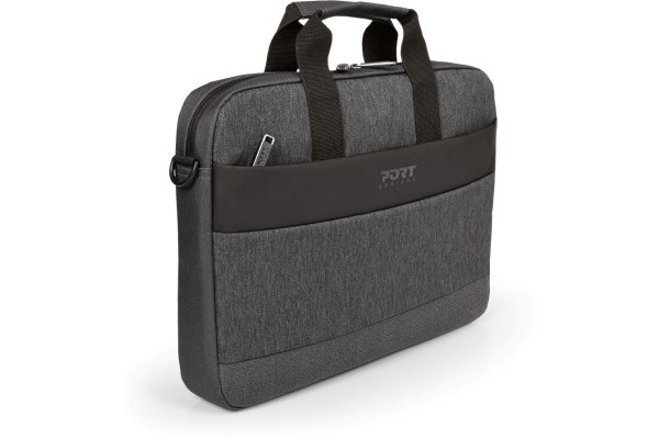 Çantë dore për laptop Port Designs 135069, 15.6", e hirtë / e zezë