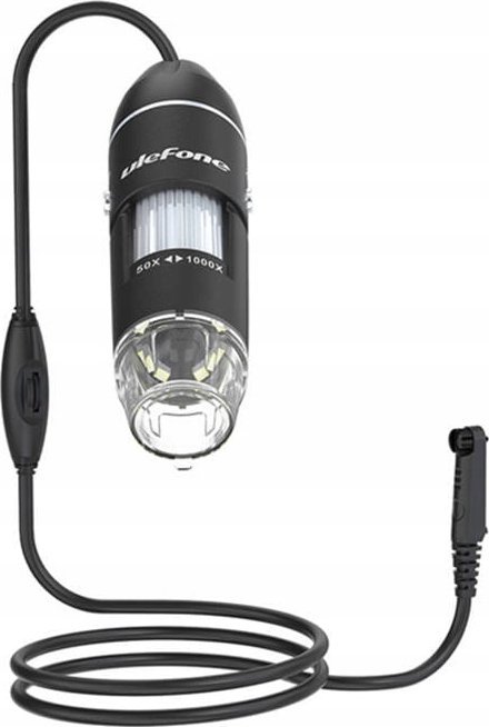 Kamerë inspektimi UleFone uSmart C01, zmadhim 1000x, HD, e zezë