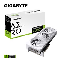 Kartelë grafike GIGABYTE VGA NVIDIA GeForce RTX 4070 Ti AERO V2 OC, 12GB GDDR6X