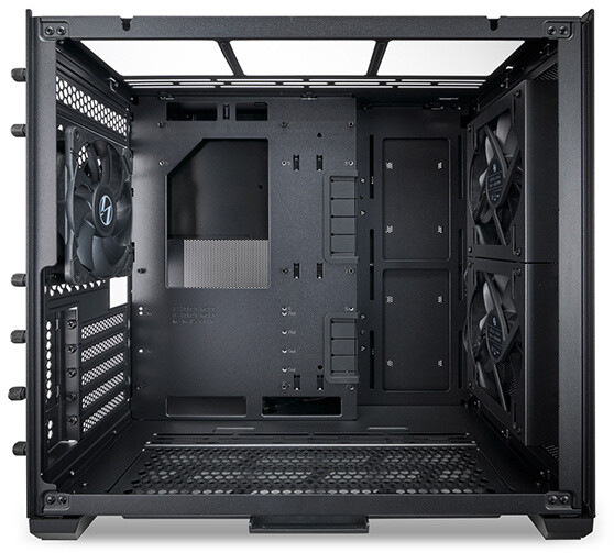 Kasë kompjuteri LIAN-LI O11 Air Mini, TG, e zezë