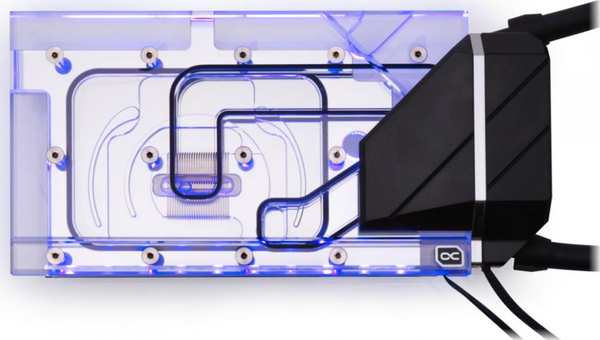 Ftohës me ujë Alphacool Eiswolf 2 për kartelën grafike RTX 3090, RGB, 360mm