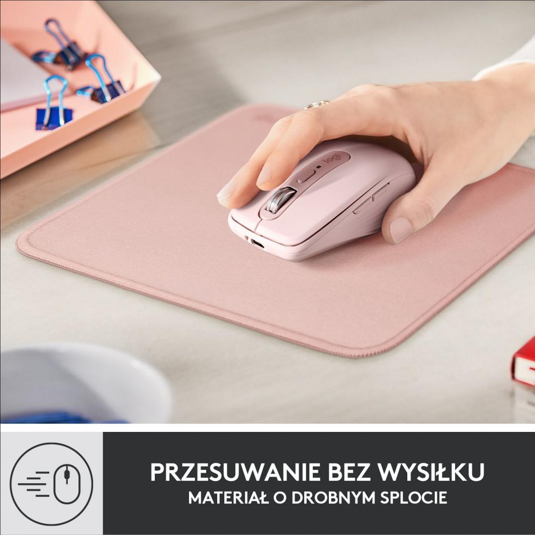 Mauspad Logitech Studio Series, rozë