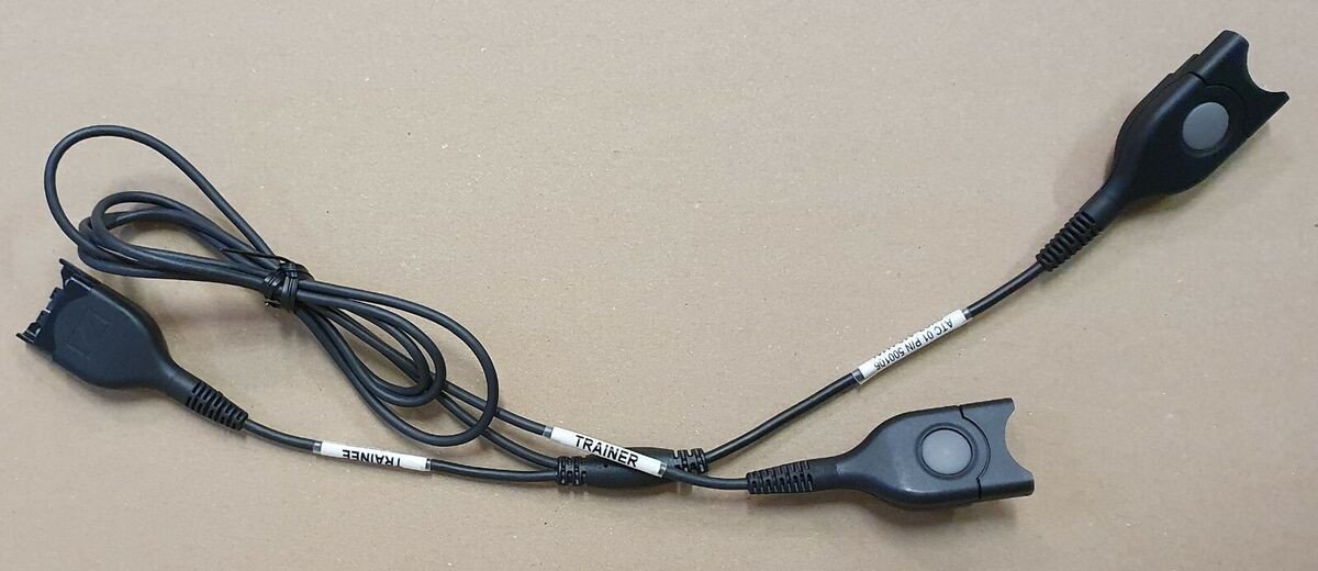 Kabllo kufjesh EPOS ATC 1, për headset, e zezë