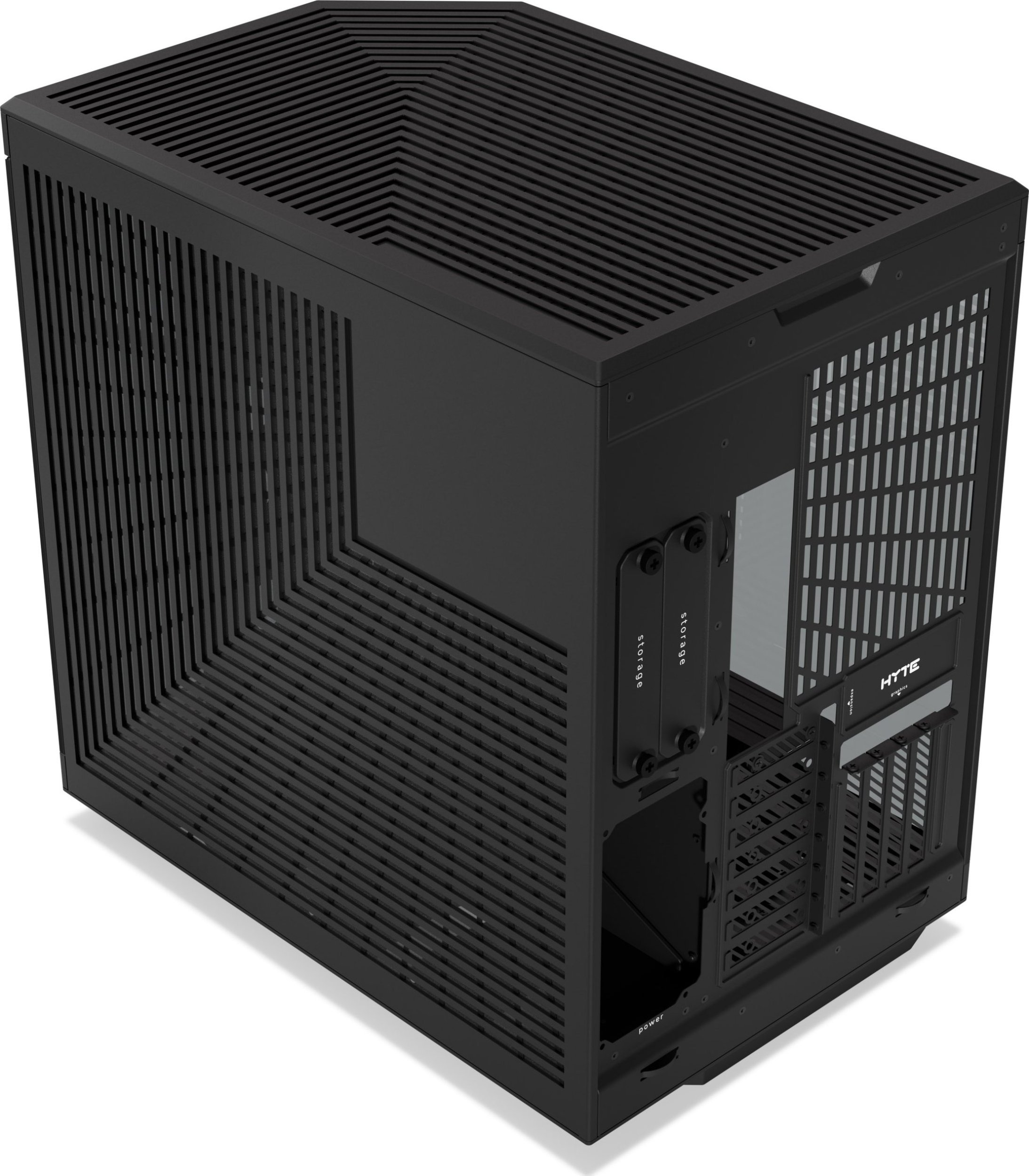 Kasa kompjuteri HYTE Y70, MIDI Tower, ATX EATX ITX Micro ATX, e zezë